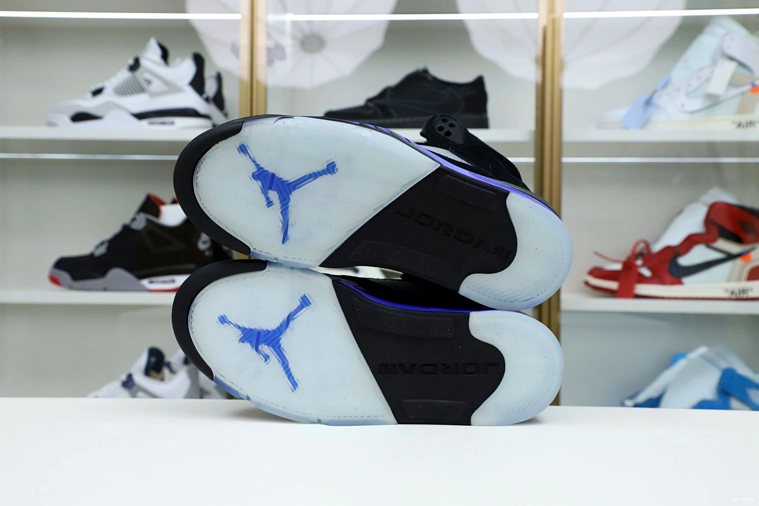 1st Kicks Shoes RETRO SportInspired 1971 Kimikick AIR 'RACER 5 JORDAN AIR JORDAN BLUE' 1201